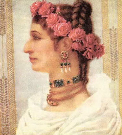 was cleopatra a redhead