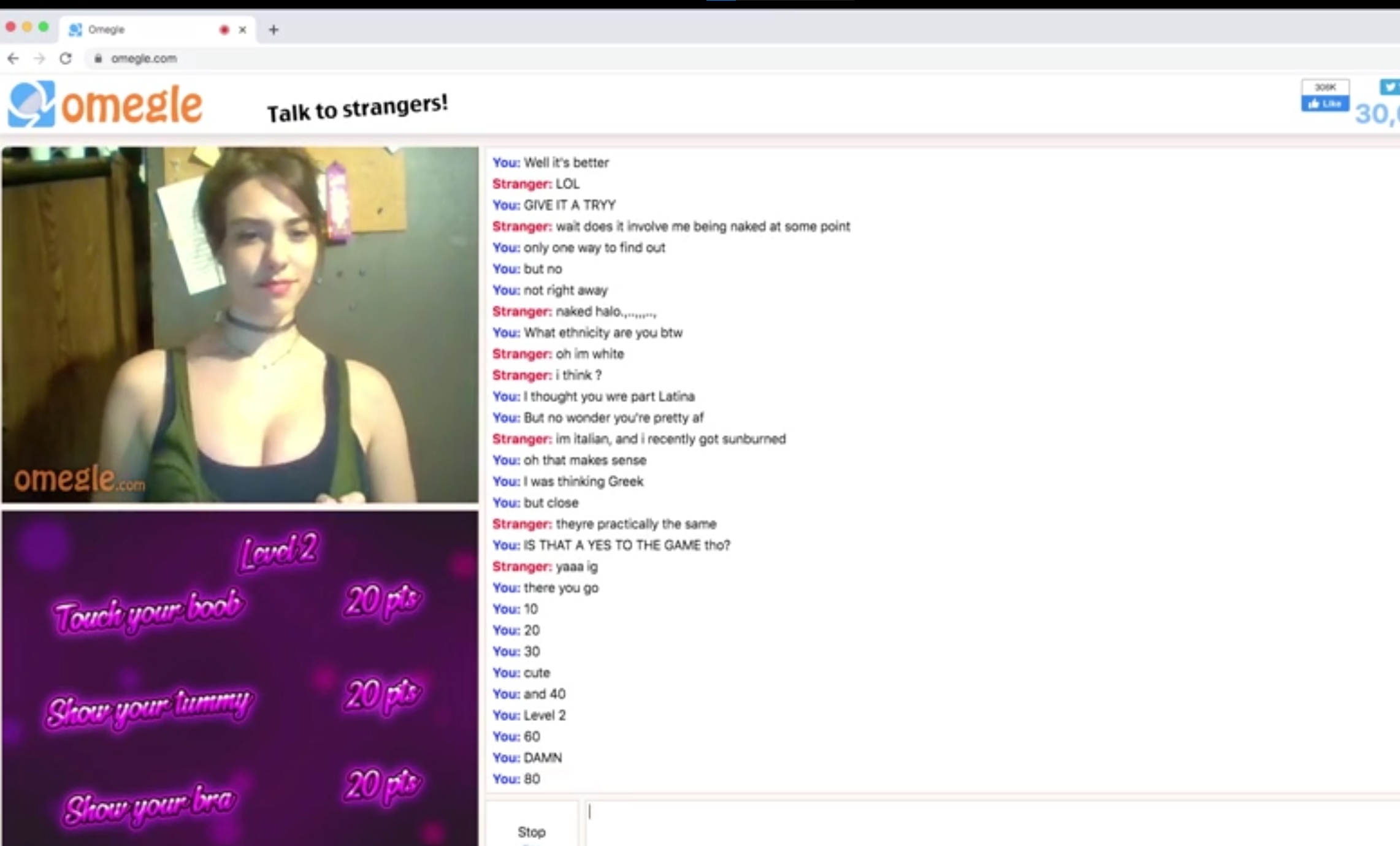 big titties omegle