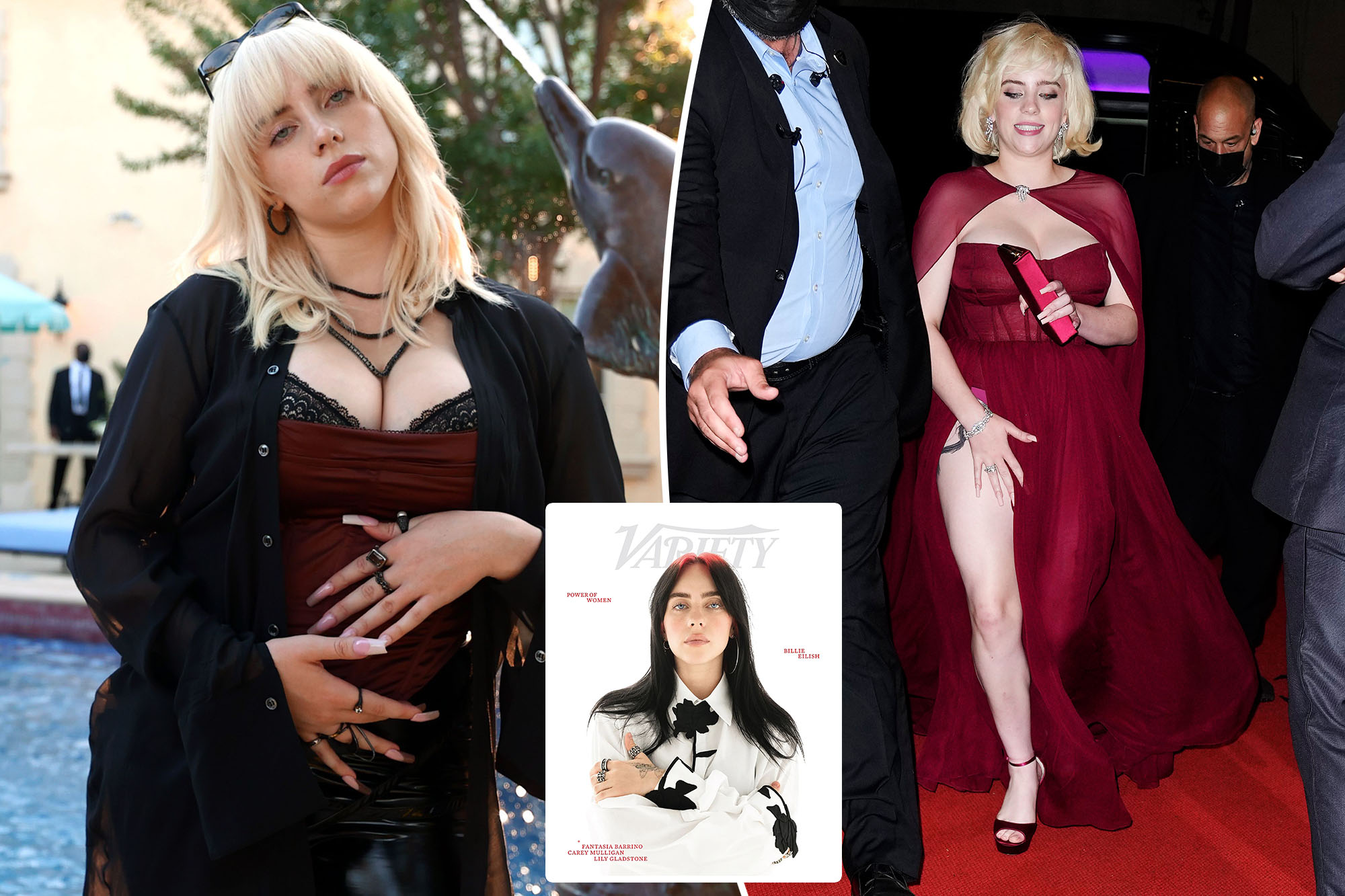 bill hairston share billie eilish boobs leaked photos