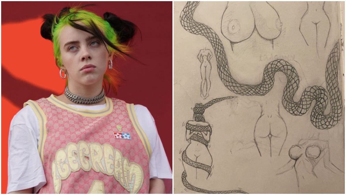 Best of Billie eilish boobs porn