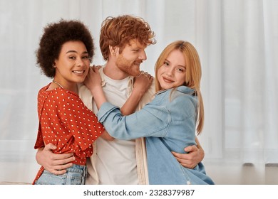 black family threesome