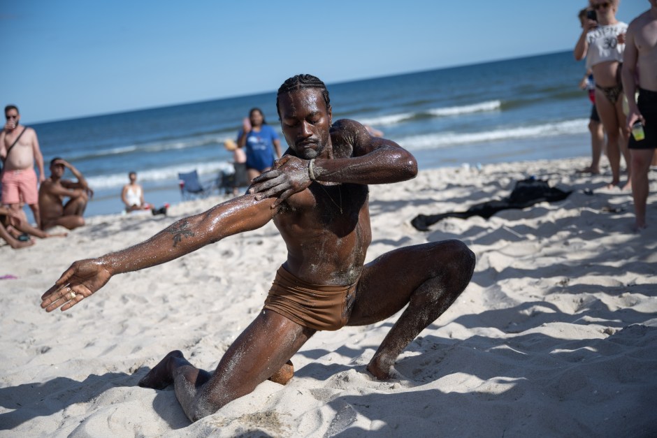 calvin sutton recommends black nude on beach pic