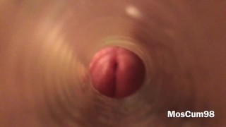 Cumshot Inside Fleshlight nasty tentacle