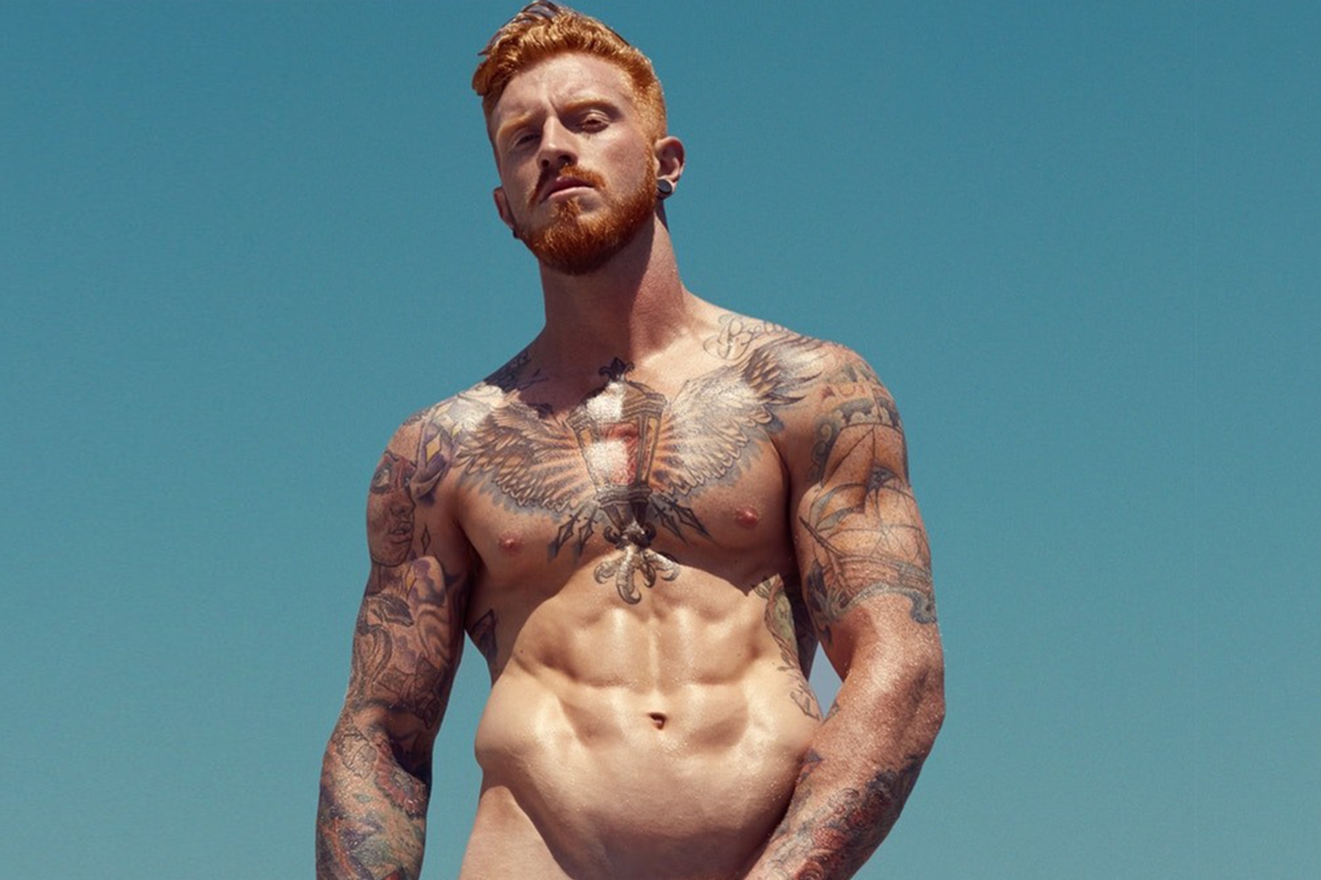 Male Redhead Nude man fuck