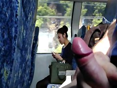 Best of Dick flash in train