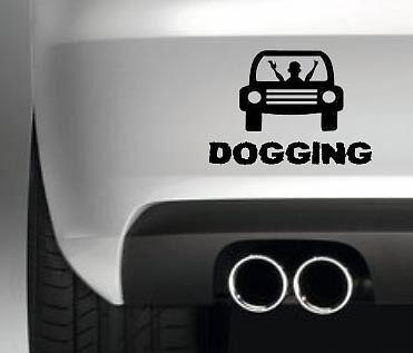 Dogging Car her slave