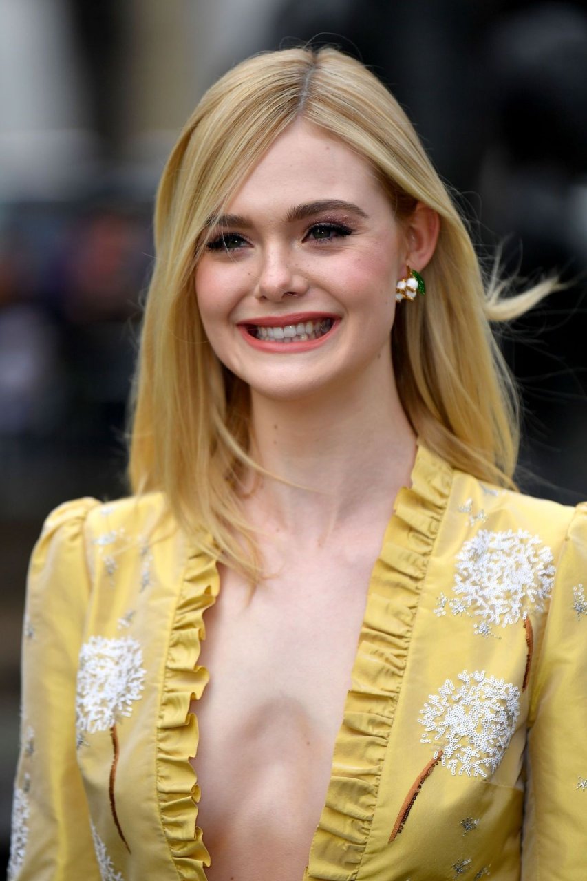 Best of Elle fanning nipple