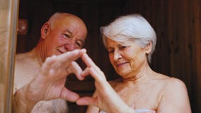 Best of Elderly couple making love