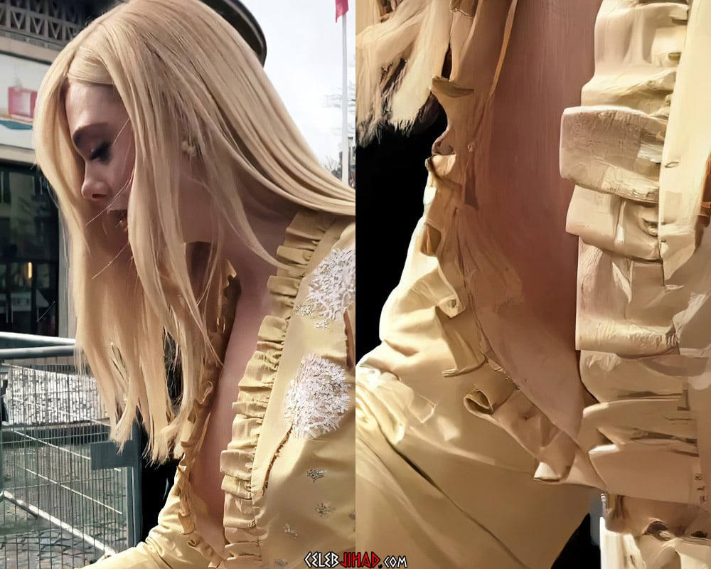 andreana sanchez recommends Elle Fanning Nipple