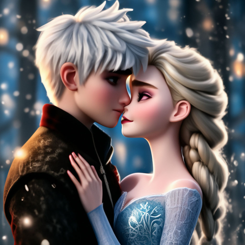 britto manohar recommends Elsa And Jack Frost Kissing