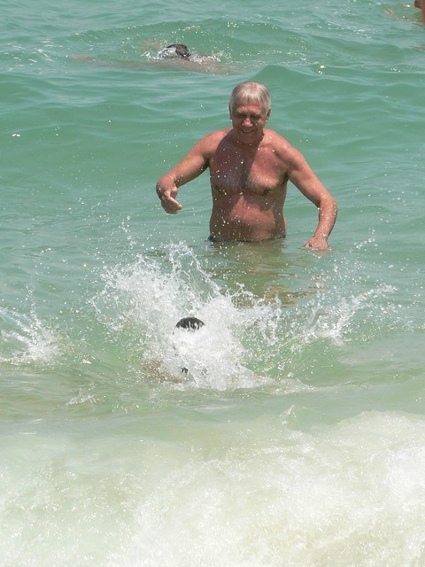 grandpa in speedos