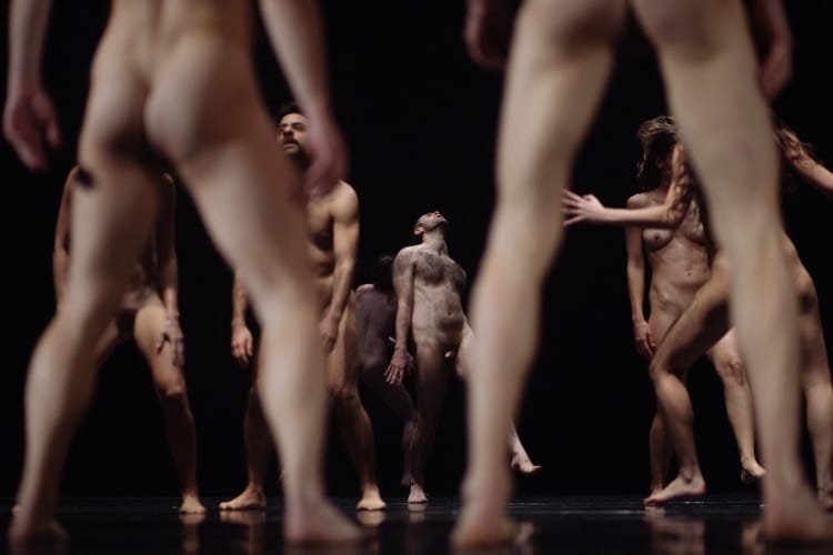 Group Nude Dancing giant tits