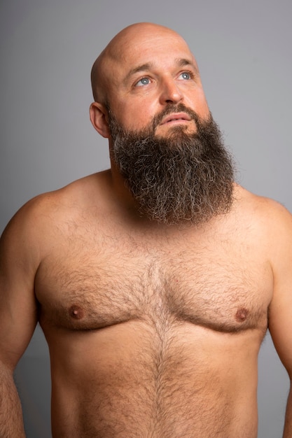 hairy and naked men