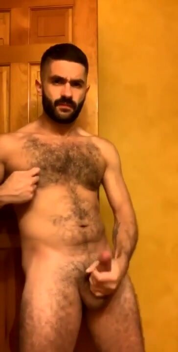 hairy guy jerk