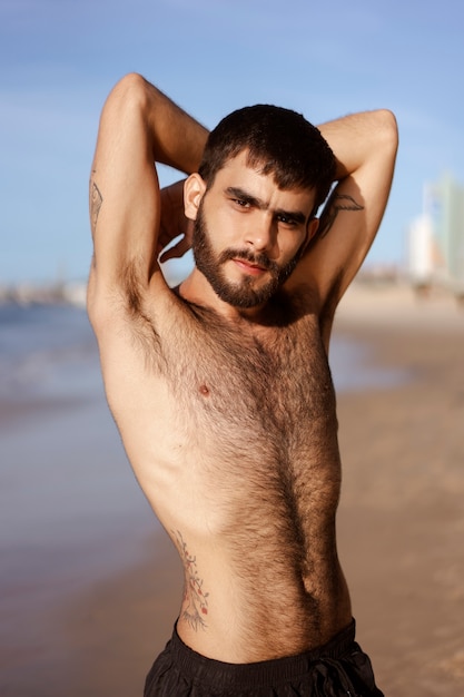 Best of Hairy male model