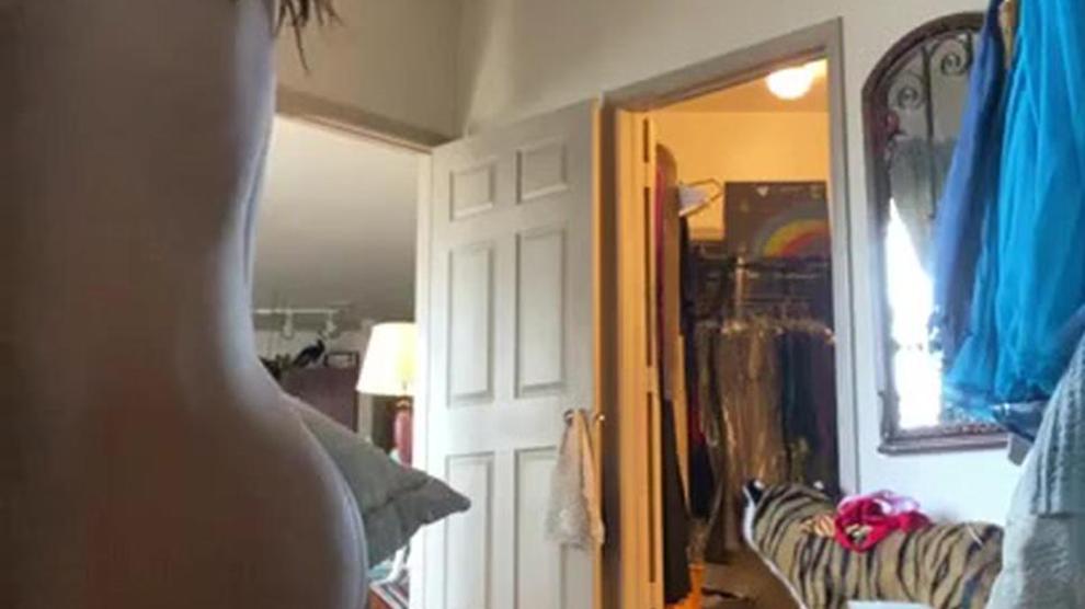 caught masturbating by step mom