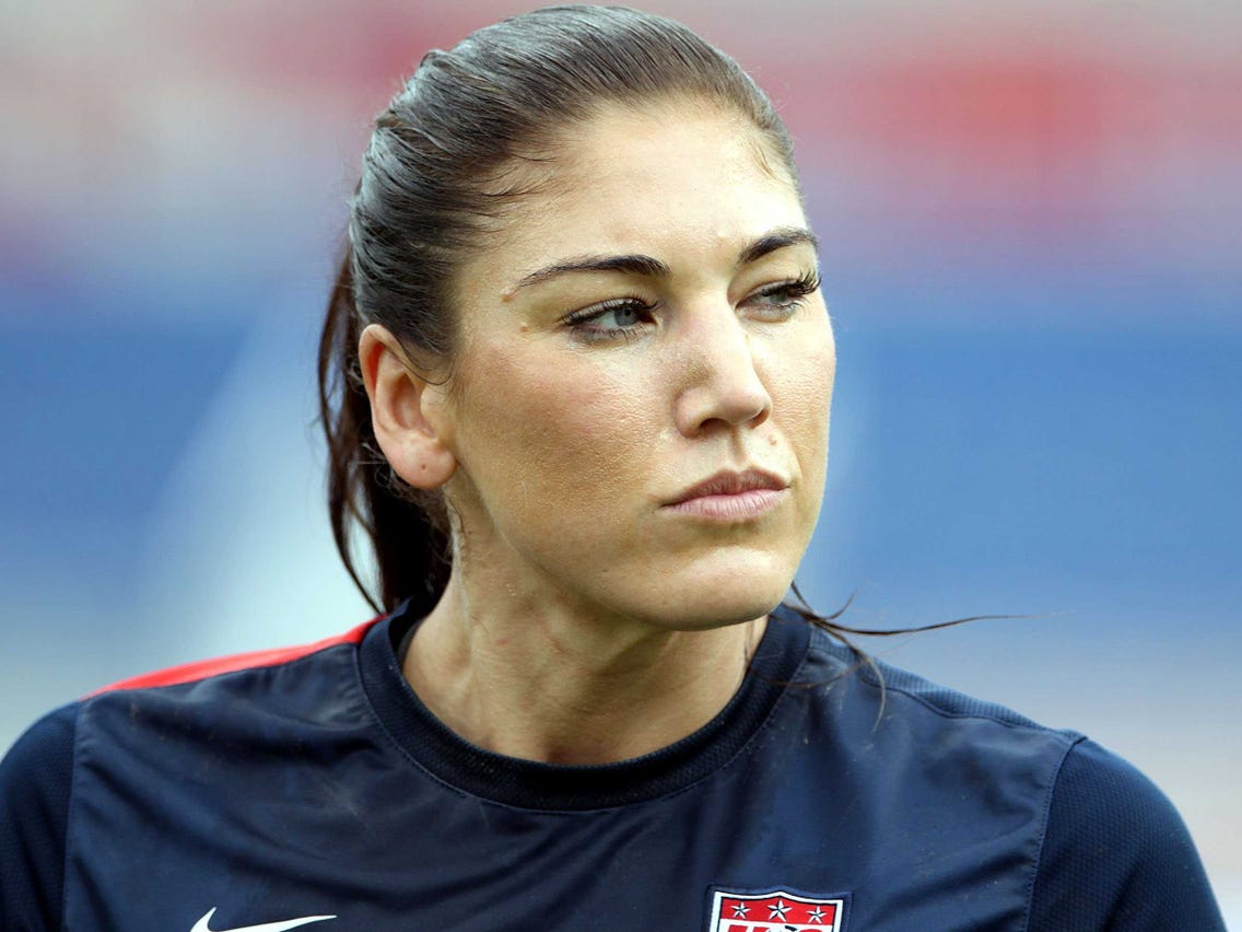 ana san pedro recommends hope solo nude pictures pic