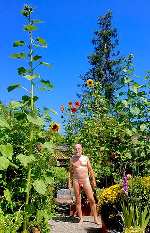 Best of In the garden naked