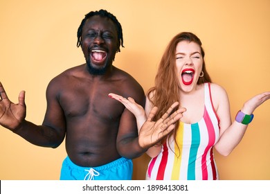 Interracial Screaming horny redheads