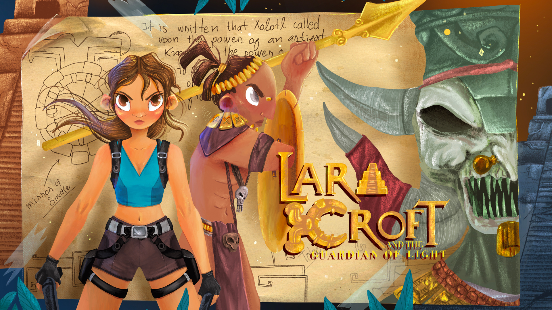 Best of Lara croft and monsters