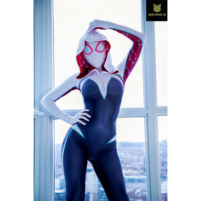 aniket mahajan recommends Latex Gwen Hood