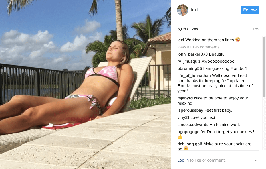 adeleye johnson recommends lexi thompson sexy pic