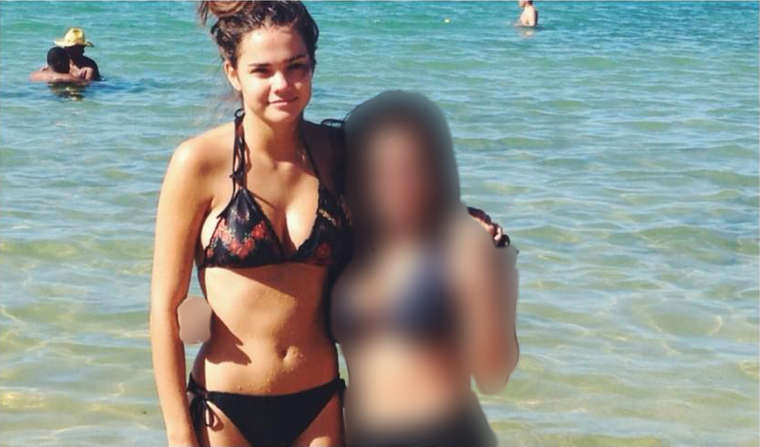 cau hai add photo maia mitchell bikini