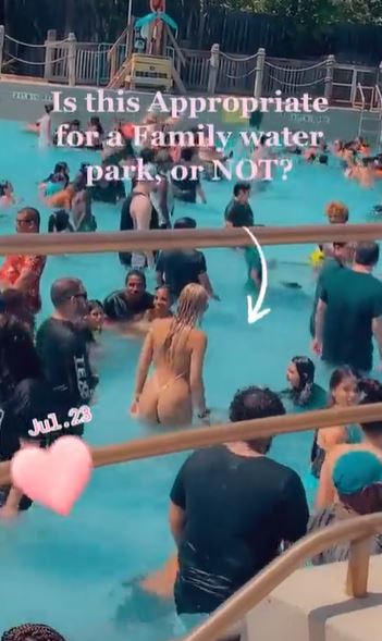 aaron douglas add photo naked at water park