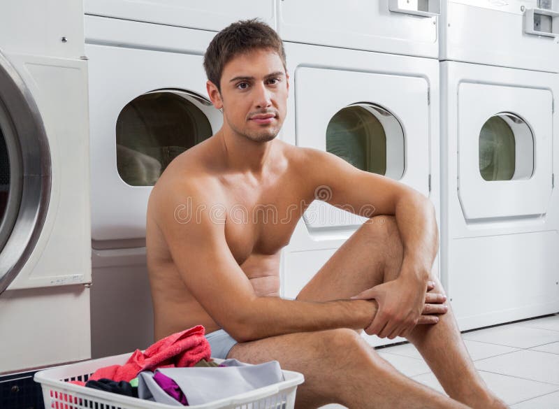 Best of Nude in laundromat