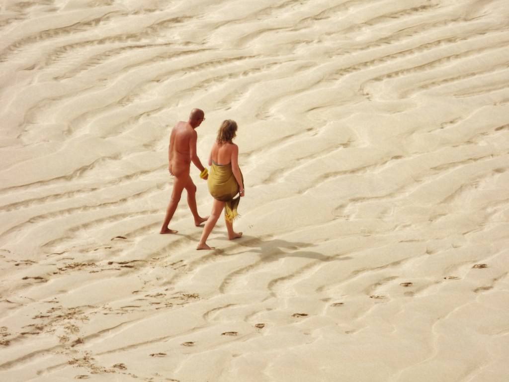 Best of Nudists walking