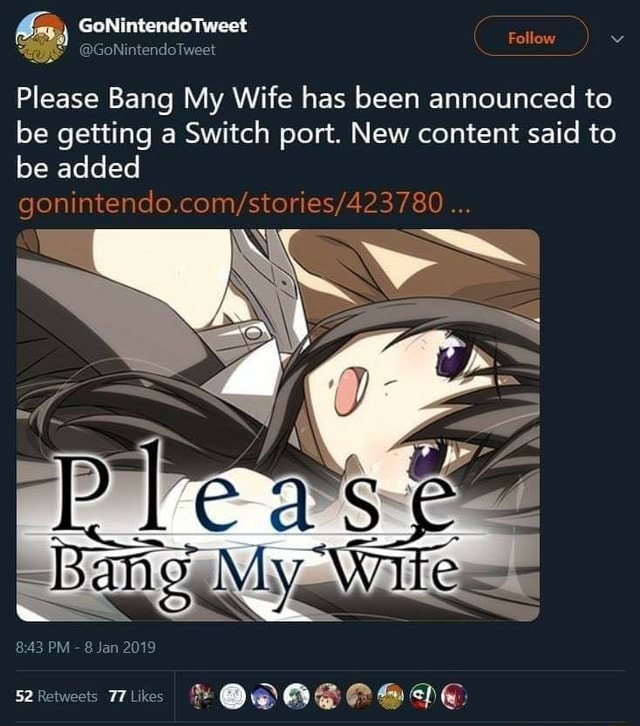 please bang mu wife