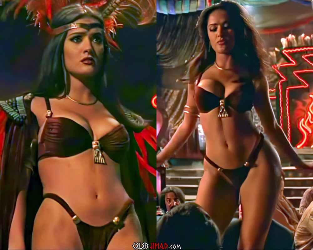 cassidy werner recommends salma hayek strip tease pic