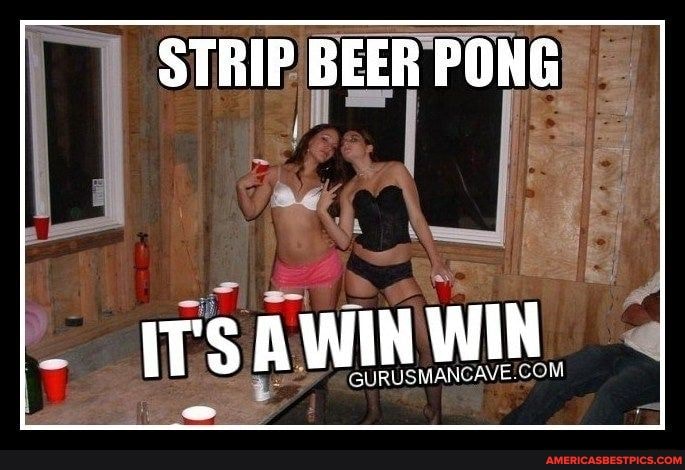 Best of Strip beer pong videos