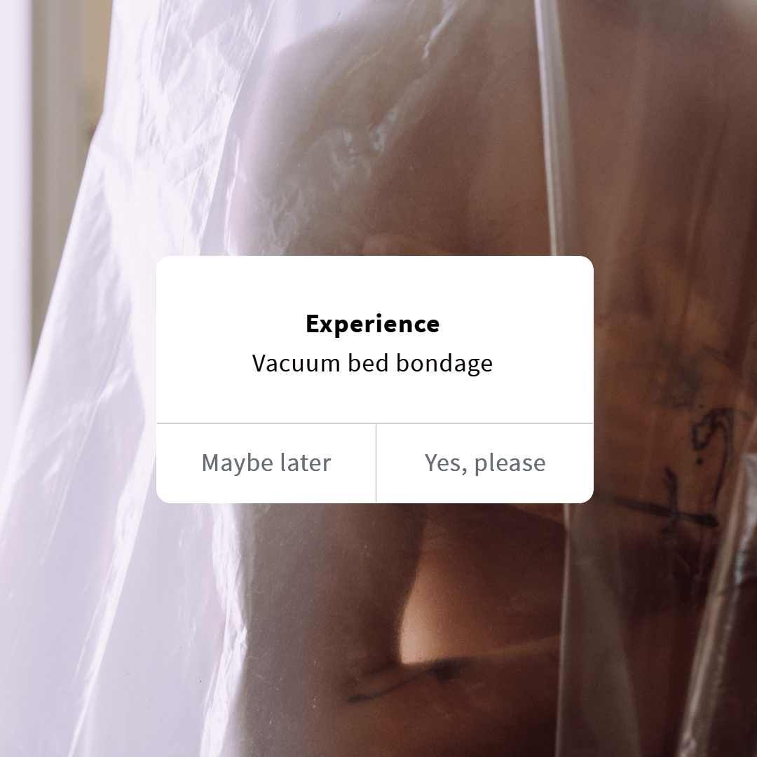 brittani joyce recommends vacuum bed bondage pic